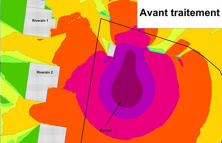 Cartographie sonore avant traitement